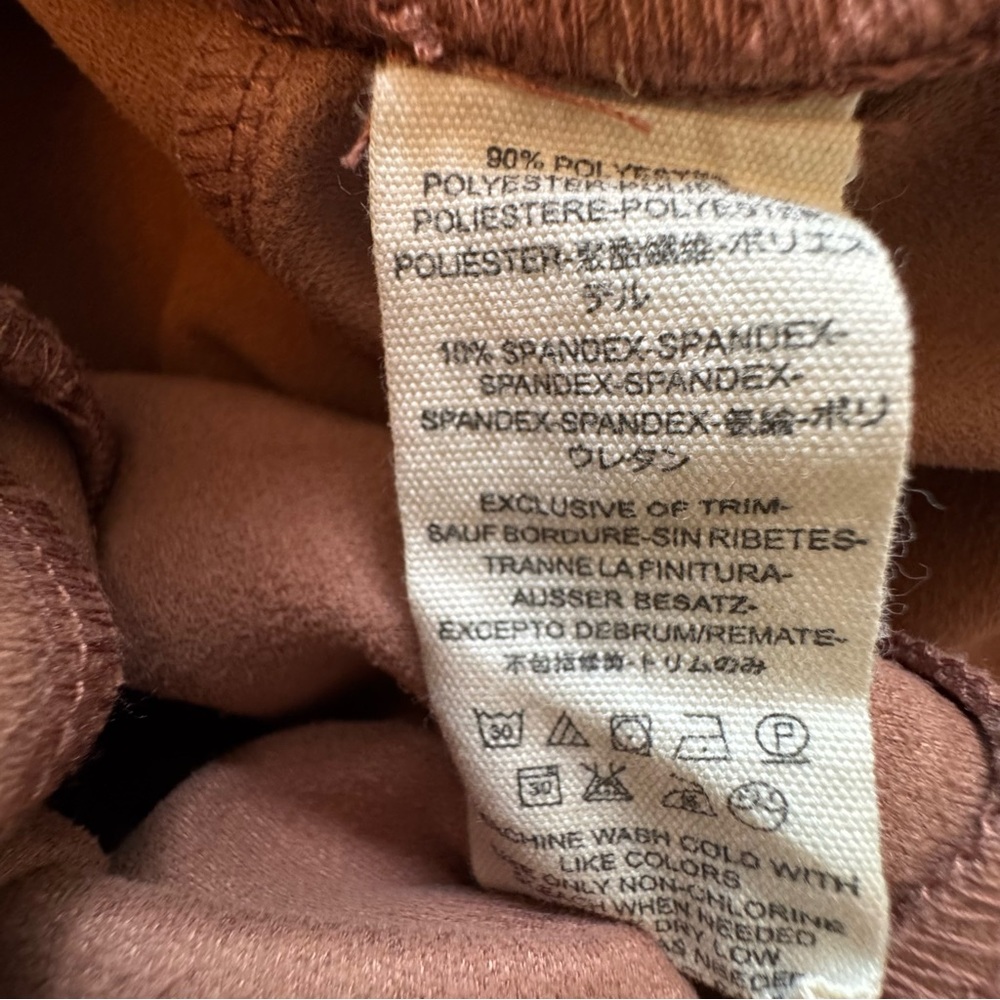 Free People Faux Suede‎ Brown Mini Skirt - Picture 7 of 7